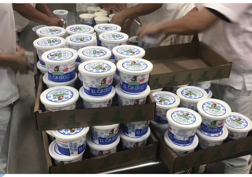 empacadores de yogur