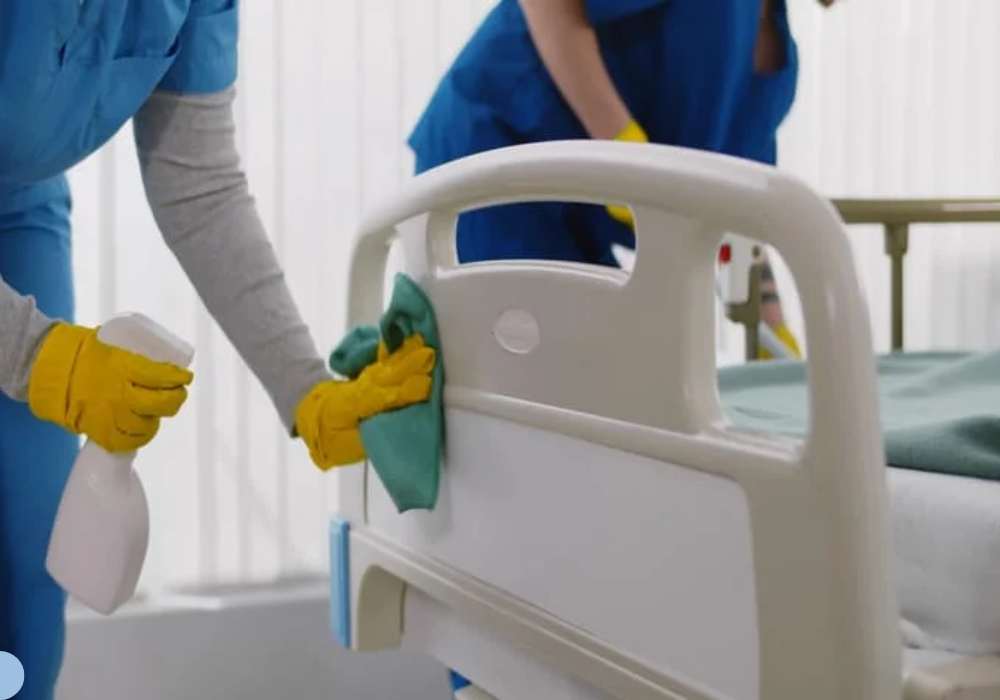 limpieza de hospital