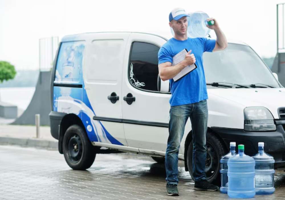 chofer de agua